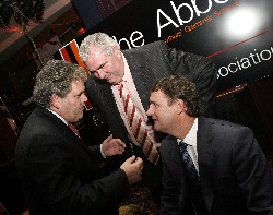 Abbey Past Pupils Sports Association - Mr Kevin Moran with Mr Adrian Logan & Mr Joe Kernan September 2004